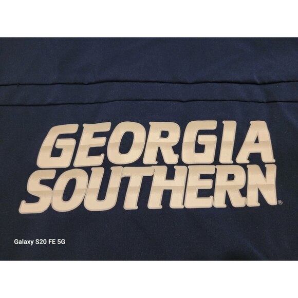 GEORGIA SOUTHERN UNIVERSITY GSU EAGLES Volleyball ADIDAS JACKET TOP BLUE SIZE S - Picture 6 of 12